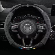 car steering wheel cover for  3 axela   6 atenza cx-3 cx-5 cx-9 car accessories