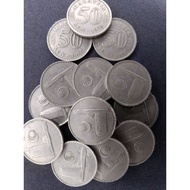 koleksi syiling 50 sen parlimen, used Coin collections Malaysia 50cent