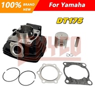 Motorcycle Engine 66mm 175cc Cylinder Piston Gasket Top End Rebuild Kit Motor for Yamaha DT 175 DT17