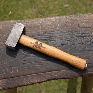 มีดปั้นเหล็ก Grumpy Bear Hammer Outdoor Camping Hammer Blacksmith Craftsmanship Forging Hammer Campi