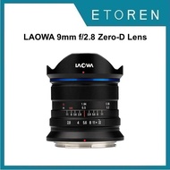 LAOWA 9mm f/2.8 Zero-D Lens