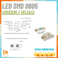 HIJAU SMD LED 0805 Green SMD Green/ type 0805