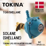 Tokina LPG Gas Regulator for SOLANE / SHELLANE Regulator Heavy Duty Denmark Technology