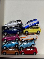 Tomytec Tomica Honda fit Mazda demio Toyota Yaris Nissan lancer cargo