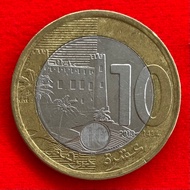 🇲🇦 เหรียญโมร็อกโก Morocco 10 dirham ปี 2013 เหรียญ​ต่างประเทศ