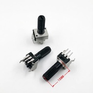 10PCS RV09 Vertical Adjustable Potentiometer Adjustable Resistor B1K B10K B50K B100K B1M Flower Axis