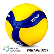 Mikasa V200W Volleyball – Official Tournament Volleyball, Original & High Quality