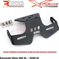 Motorcycle License Plate Holder Tail Tidy/ WR3 Ninja 250 SL RR Mono Original Aluminum Z250 SL/