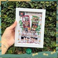 Anniversary gift photo frame for friends / relatives / lovers / boyfriend / girlfriend