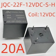 4-Pin 20A Relay JQC-22F-12V-S-H 22FA
