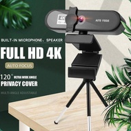 Full HD Web Camera 4K 2K 1080P Webcam  USB Camera Autofocus Webcam with Microphone for Youtube Skype