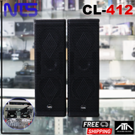 คู่ละ NTS CL-412 column loudspeaker พร้อมขาแขวนผนัง CL-412 CL-412 ลำโพงคอลัมน์ ลำโพง  NTS CL412