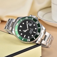 2025 explosion mens business ceramic ring quartz watch Lao Jia GMT watch one piece