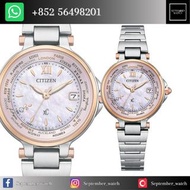 CITIZEN 星辰 xC EC1011-62W 光動能 電波對時 鋼錶帶女錶 粉貝殼/銀 29mm 100% 全新 持商業登記|正品正貨 一年保修