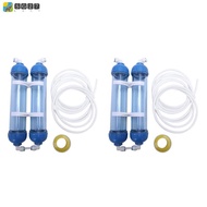 4Pcs T33  Housing Diy T33 Shell Filter Bottle 8Pcs Fittings Water Purifier For Reverse Osmosis Syste