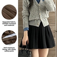 High Waist A-Line Mini Skirt for Women Spring Autumn 2025 New Style JK Suit Berkeley Short Skirt Col