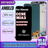XD Incell For Xiaomi Mi A3 CC9E LCD Touch Screen Replacement With Frame Display For Mi A3 M1906F9SH