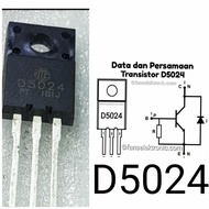 d5024 d 5024 transistor horisontal tv polytron - D5024