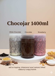 [Saiz 1400ml] Cocojar Chocolate Homemade Viral | Dessert Coklat Premium Meleleh | Kudapan Snack Rang