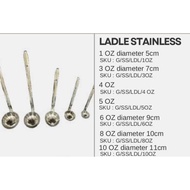 Irus Meatball Soup Spoon Soup Ladle Soup Ladle Meatball Soup Stainless Steel Regular with Connection