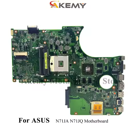 N71JA Laptop Motherboard For ASUS ROG N71JQ N71J N71JA Notebook Mainboard This item is in stock 100%