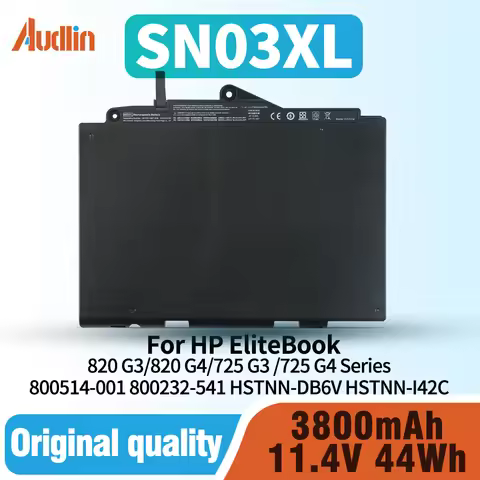 SN03XL ST03XL Laptap Battery for HP EliteBook 820 G4 G3 725 G3 G4 828 G4 HSTNN-I42C HSTNN-I34C 80023