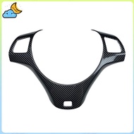LHD Carbon Fiber Car Steering Wheel Trim for - 3 Series E90 E92 E93 2005-2012 Car Steering Wheel Dec
