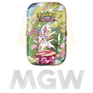 (Ready Stocks) Pokemon TCG SV8.5 Prismatic Evolutions Mini Tin x1 Random Artwork Factory Sealed