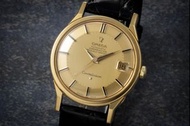 歐米茄 Omega Constellation Pie Pan 18K Gold Gelbgold Automatik 手錶