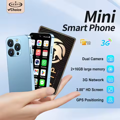 SERVO 19E MAX 3G WCDMA Mini Smart Phone 3.88" Display 2GB+16GB Dual SIM Android10.0 OS GPS Play Stor