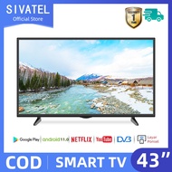 Sivatel TV Smart Android 43 inch Android 11.0 FHD Televisi Murah Youtube-Web Browser-Bluetooth-Wifi