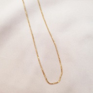 420 9K genuine gold plated Italian necklace