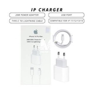 IP 11 CHARGER / 12 / 13 / 14 TYPE-C TO LIGHTNING 20W ORIGINAL