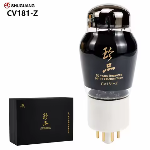Shuguang CV181-Z Vacuum Tube Premium Edition Precision Matched Upgrade 6SN7 CV181 6N8P 6H8C Electron