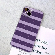 1pc Ombre Heart Painted Shockproof Anti-Slip Transparent Phone Case Compatible With IPhone 16/11/16p