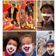 Uncle Button Joker Mask