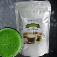 Organic Barley Grass Powder original 250g barley grass official store barley grass powder willy ong Low Sugar Body Detoxification and Weight Loss Barley Health Matcha Beverage