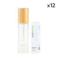 Simple Health TH พิมเสนน้ำ ยาหม่องน้ำ Camphor oil กลิ่นหอม ช่วยให้สดชื่น ผ่อนคลาย ขนาด 8 ML 12 ชิ้น