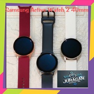 Samsung Watch Active 2 40mm Stainless Second ORI Mulus