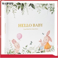 Baby Memory Book Scrapbook Photo Album Pregnancy Diary Cute Animal Keepsake Record Growth Journal Ha