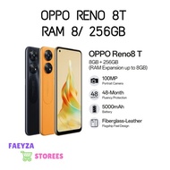 OPPO RENO 8T RAM 8 256GB NEW ORI 1174N24 sparepart