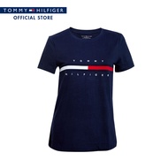 [Special Collection] Tommy Hilfiger เสื้อยืด ผู้หญิง รุ่น 76J4893 FAP - สีน้ำเงิน