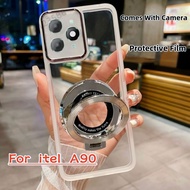 For Itel A90 4G 2025 Casing For Itel A90 4G 2025 ItelA90 A 90 Phone Case Soft TPU Transparent Clear 