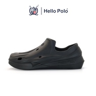 Hello Polo รองเท้าแตะสวม ขอนไม้ รุ่น HP8027 Size 36-45 แฟชั่น