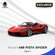 Undercover Autocare - Cover Mobil Ferrari 488 Pista Spider Exclusive