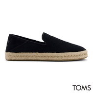 Toms Men Santiago Black Diamond Perforated Suede