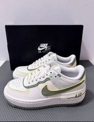 Nike Air Force 1 LOW 板鞋 白綠色