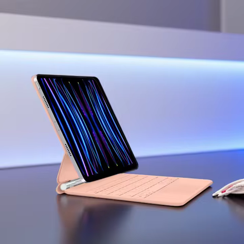 GOOJODOQ Magic Keyboard for iPad Pro 11 2024 Air 4 Air 5 Air 6 for iPad 12.9 10th Generation 6th 5th