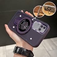 Case for VIVO V30 Pro 5G V30E Phone Case Stands Magnetic For Clear Camera Prontection Lens Casing Tr