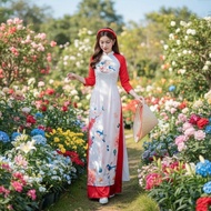 Innovative ao dai model A1, all sizes S/M/L/Xl/2Xl/3xl/4xl/5xl